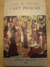 ALBA DE CESPEDES - CAIET PROSCRIS