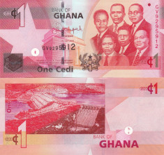 Ghana 1 Cedi 01.07.2015 UNC foto