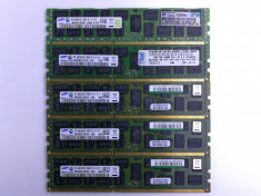 Lot 5 Module DDR3 4GB 2Rx4 PC3-10600R RAM Server Memory Samsung foto