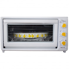 Cuptor electric cu termostat pentru prajituri si placinte Harlem? LUXELL Master Of Baking, Cu VENTILATOR, Functie Convectie, 1650W, 45L, Tava Inclusa foto