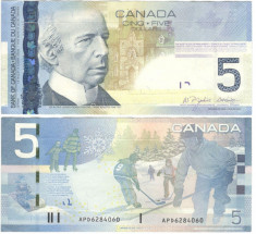 Canada Lot Dolar foto