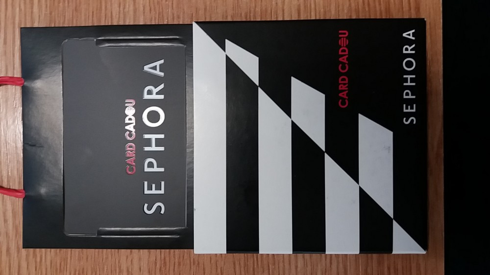 Card cadou produse Sephora in valoare de 1000 RON | arhiva Okazii.ro