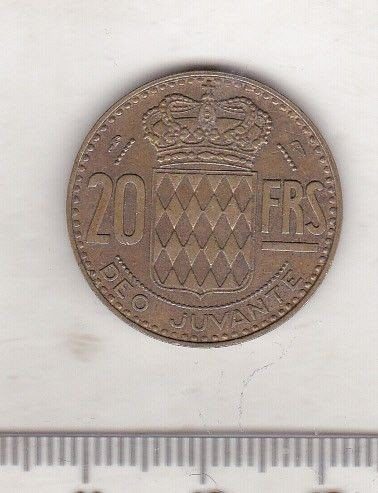 bnk mnd Monaco 20 franci 1950