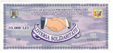 Romania bilet loteria solidaritatii 1999