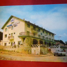 Ilustrata Bretcu - Hotel Oituz , judet Covasna , circulat anii '70