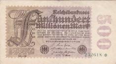 GERMANIA 500.000.000 marci 1923 VF!!! foto