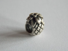 Talisman Pandora din argint -790363-ananas foto