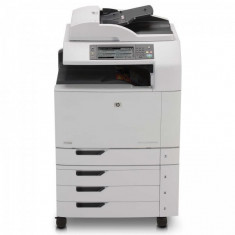 Imprimanta Multifunctionala HP Laser Color CM6040f MFP, A3/A4, 40 pagini/minut color, 220.000 pagini/luna, 600 x 600 DPI, Duplex, USB, Network, Fax, foto