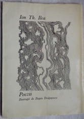 ION TH. ILEA-POEZII,1931-1968(ed bibliofila A4/desene EUGEN DRAGUTESCU/autograf) foto