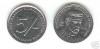 Bnk mnd Somaliland 5 shillings 2002 unc , Richard Burton, Africa