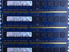 Lot 4 Module DDR3 4GB 2Rx8 PC3-10600R RAM Server Memory Hynix foto