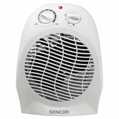 Aeroterma Sencor SFH 7011WH 2000W 2 trepte de putere White foto