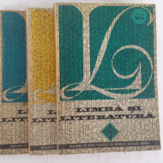 Limba si literatura/lot 3 carti/1973