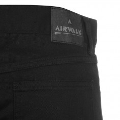 Vand blugi Airwalk negri conici slim fit foto