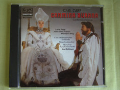 CARL ORFF - Carmina Burana - C D Original ca NOU foto