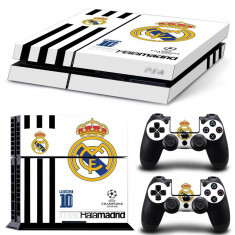 Skin / Sticker Real Madrid Playstation 4 PS4 FAT / SLIM / PRO foto