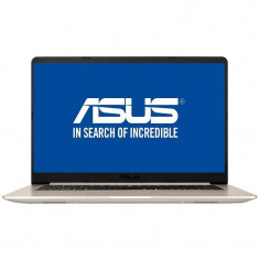 Laptop Asus VivoBook S15 S510UQ-BQ518 15.6 inch FHD Intel Core i7-8550U 4GB DDR4 1TB HDD nVidia GeForce 940MX 2GB Endless OS Gold Metal foto