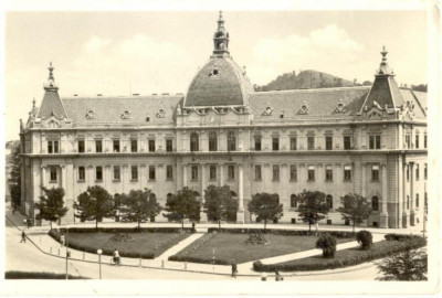 CP Z427 -ORASUL STALIN -PALATUL JUSTITIEI - RPR - CIRCULATA 15-17 OCTOMBRIE 1953 foto