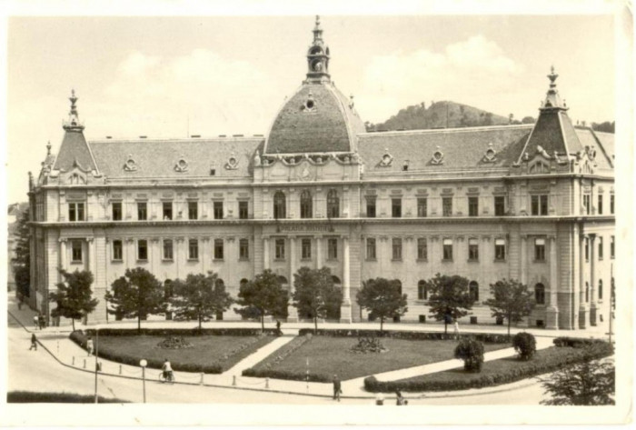 CP Z427 -ORASUL STALIN -PALATUL JUSTITIEI - RPR - CIRCULATA 15-17 OCTOMBRIE 1953