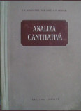 Analiza cantitativa - E. V. Alexeevski, , Golt, Musakin, C20
