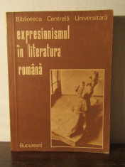 EXPRESIONISMUL IN LITERATURA ROMANA foto