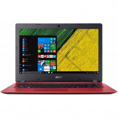 Laptop Acer Aspire A114-31 14 inch HD Intel Celeron N3450 4GB DDR3 64GB eMMC Windows 10 Home Oxidant Red foto