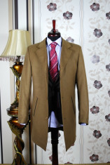 Palton barbati , maro , Slim Fit , Ucu Dima , Cod : Geaca B.543 BORDO (Culoare: Maro, Marime palton: 54) foto