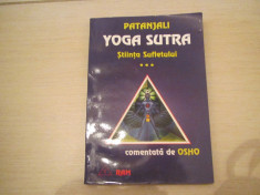 PATANJALI YOGA SUTRA STIINTA SUFLETULUI VOL 3 foto