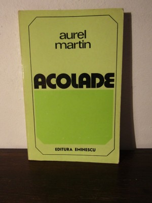 AUREL MARTIN -ACOLADE foto