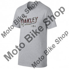 MBS OAKLEY T-SHIRT LEGS PRINT, heather grey, 2XL, Cod Produs: 4551552XLAU foto