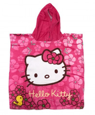 Prosop poncho Hello Kitty foto