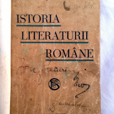 Istoria literaturii romane/Lucian Predescu/cu semnatura lui H. Teculescu