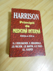HARRISON--PRINCIPII DE MEDICINA INTERNA - ED. 13 - 1997 foto