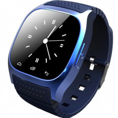 Smartwatch iUni U26 Bluetooth, 1.5 inch, BT, Notificari, Albastru foto