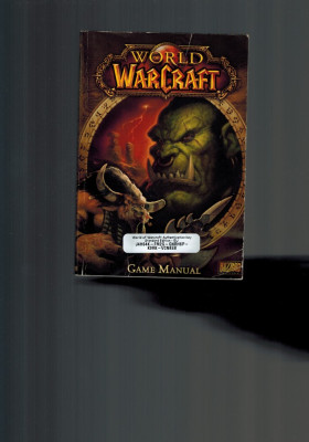 World of Warcraft, game manual, de colectie! foto