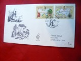 Plic FDC - Descoperirea Americii - Columb 1992 San Marino