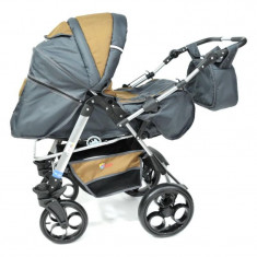 Carucior reversibil Skutt Rocada Graphite/Brown foto