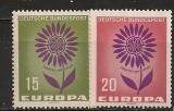 Germania 1964 - EUROPA CEPT FLORI STILIZATE, serie nestampilata, DB13, Nestampilat