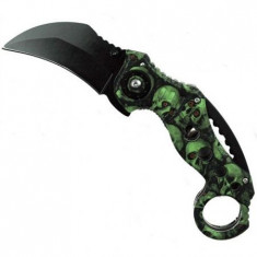 Cutit Briceag Karambit Columbia Verde foto