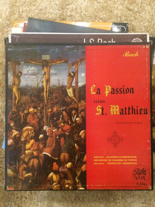 J.S.Bach - Orchestre De Chambre De Vienne - La Passion selon St. Matthieu