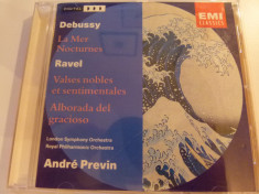 Debussy - andre previn - cd foto