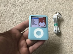 Ipod Nano 3rd gen 8GB+husa noua+cablu date(baterie 24 ore la volum maxim) foto