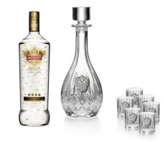 Vodka Eagle for Six by Valenti - Made in Italy &amp;amp; Smirnoff Gold 23K foto