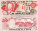 Filipine 20 Piso 1974-1985 UNC