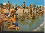 CPI (B9549) CARTE POSTALA - MAMAIA. PE PLAJA, Circulata, Fotografie