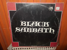 -Y- BLACK SABBATH - BLACK SABBATH T DISC VINIL LP foto