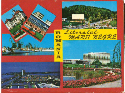 CPI (B9558) CARTE POSTALA - CONSTANTA. LITORALUL MARII NEGRE foto