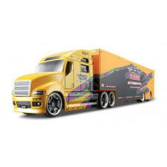 Camion Pro Rodz 1:64 Negru cu Galben foto