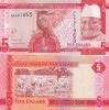 Gambia 5 Dalasis 2015 UNC - Bancnota originala, necirculata