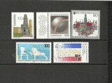 GERMANIA &ndash; ANIVERSARI. CONFERINTA. ORAS. 5 SERII TEMATICE NESTAMPILATE, B32